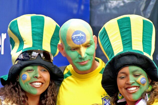 World Cup Face Paint