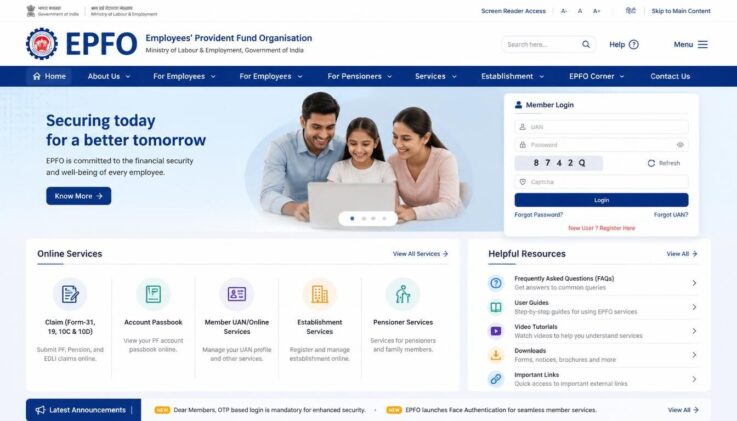 EPFO Home